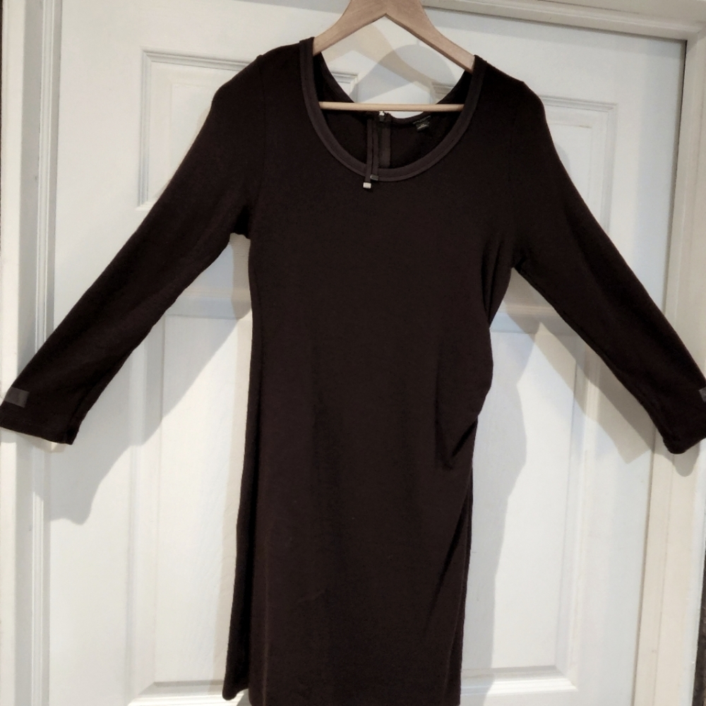 Ann Taylor, deep purple dress, size 14